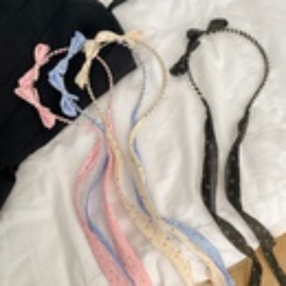 🛍 Fashion Bow Tassel Headbands